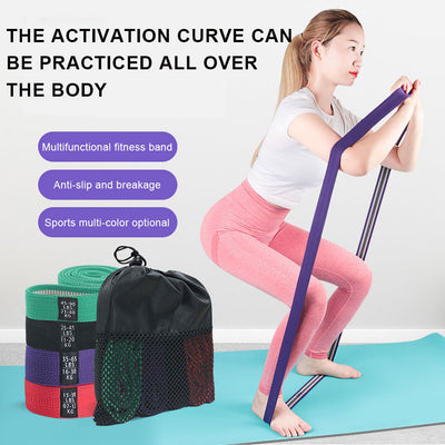 Long Fabric Resistance Bands Set for Women Pull Up and Workout