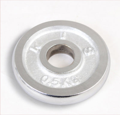 Full Iron Plated Dumbbells with Grip Holes