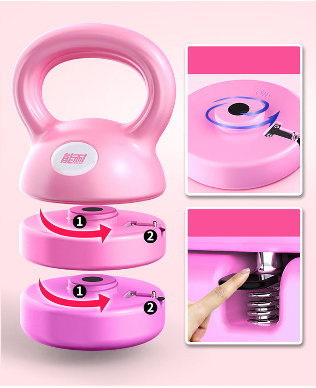 Adjustable Kettlebell  Glute & Strength Training for Home