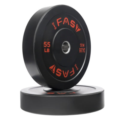 55LB Olympic Bumper Plates