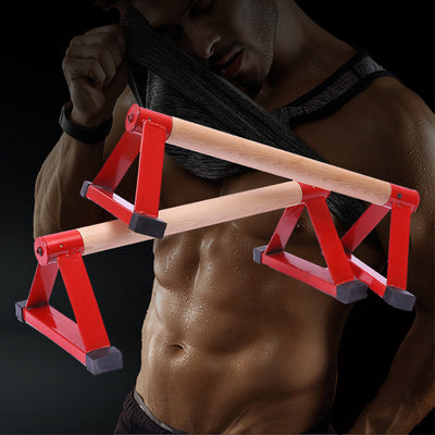 Push-up Bracket Beech Inverted Small Parallel Bars