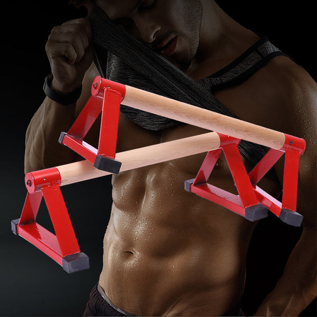 Push-up Bracket Beech Inverted Small Parallel Bars