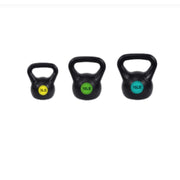 Wide Grip Kettlebell Set 3 Piece or 4 Piece Fitness Weights