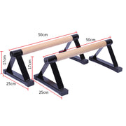 Push-up Bracket Beech Inverted Small Parallel Bars
