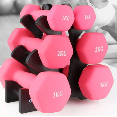Adjustable Dumbbell Set with Rack
