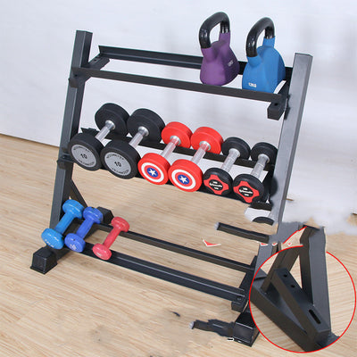 3‑Tier Dumbbell Rack