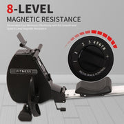 Foldable Rowing Machine for Home Use 264 LBS Capacity
