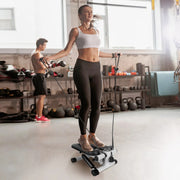Mini Stepper for Women  LCD + Resistance Bands 330LB Max