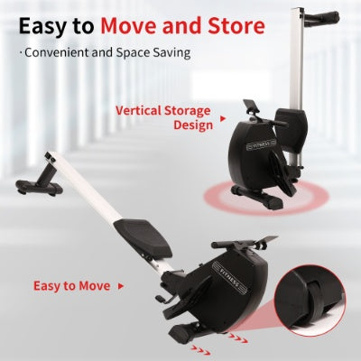 Foldable Rowing Machine for Home Use 264 LBS Capacity