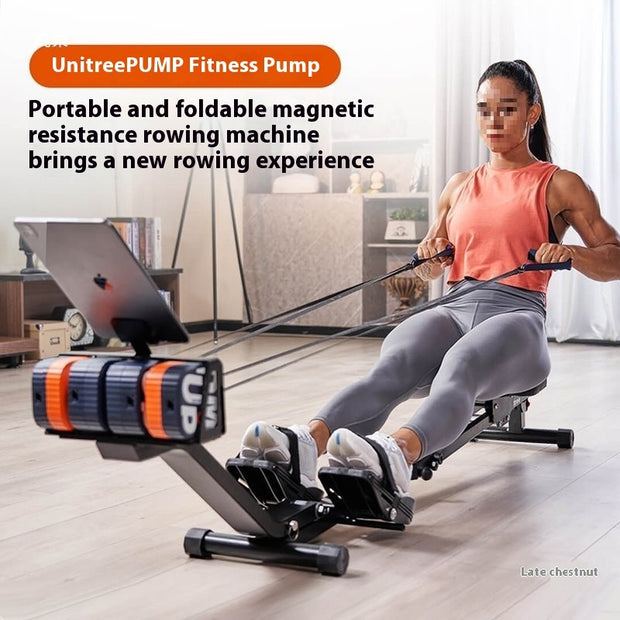 Motor Driven Dumbbell Rowing Machine Multi Function Pocket Gym